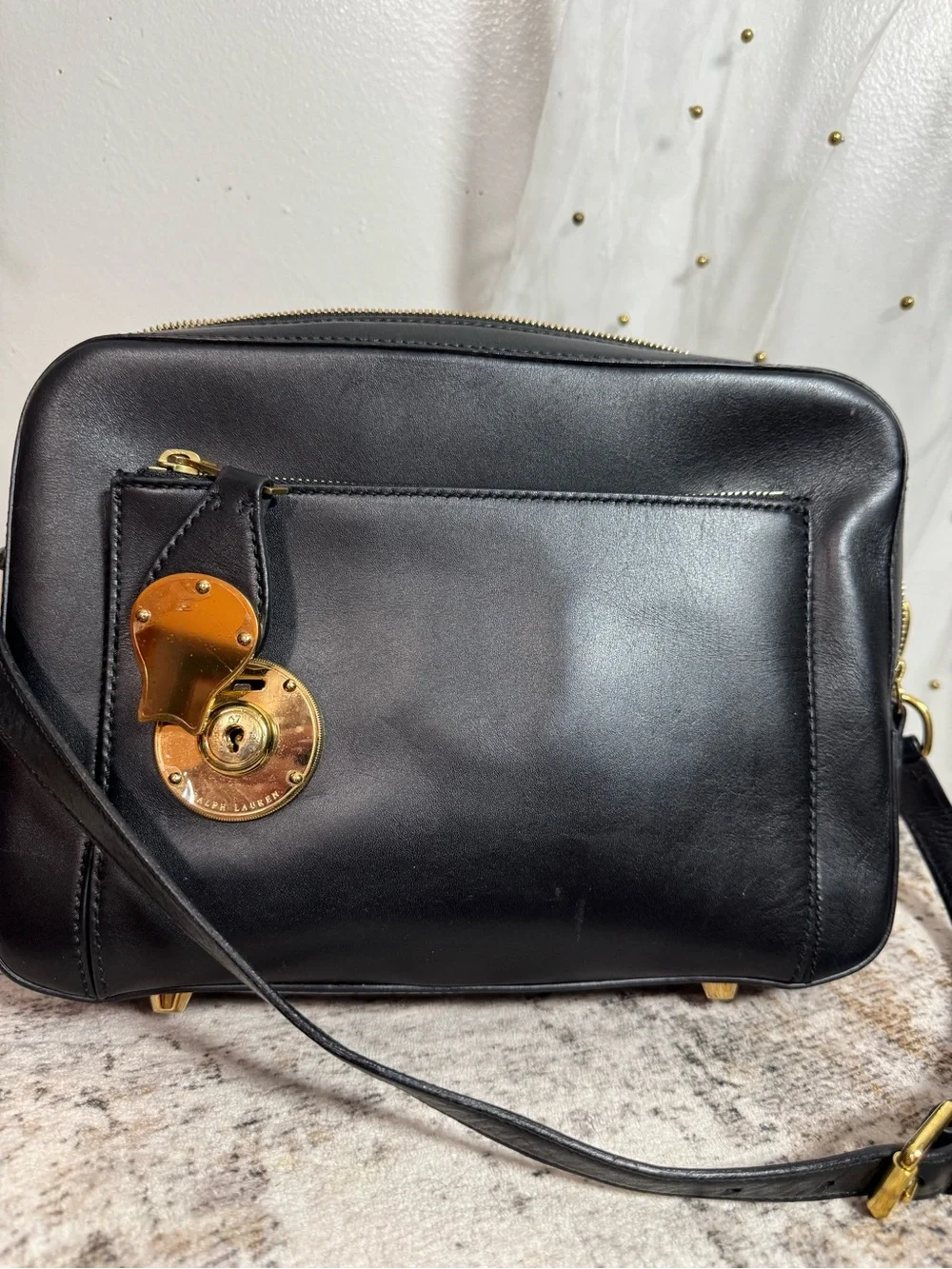 Polo by Ralph Lauren collection Ricky Black camera bag